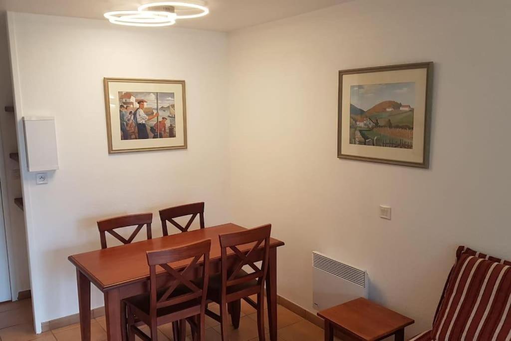 1-Appt Avec Piscine A St-Jean Pays-Basque Lägenhet Uhart-Cize Exteriör bild
