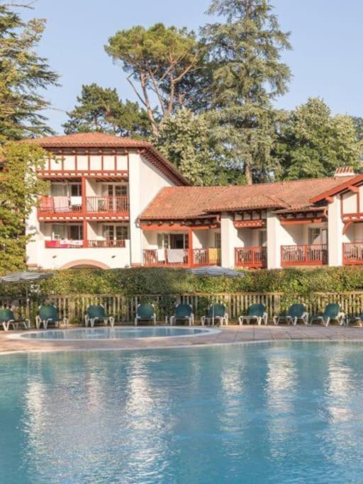 1-Appt Avec Piscine A St-Jean Pays-Basque Lägenhet Uhart-Cize Exteriör bild